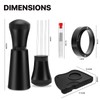 3PC Espresso Machine Accessories, Coffee Tamper Set Including 0.35mm WDT