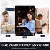 Black Cat Thumb Book Holder - Lightweight Plastic Reading Accessory