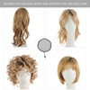 8Pcs Wig Nets Breathable Mesh Weaving Hair Net Elastic Stretchy