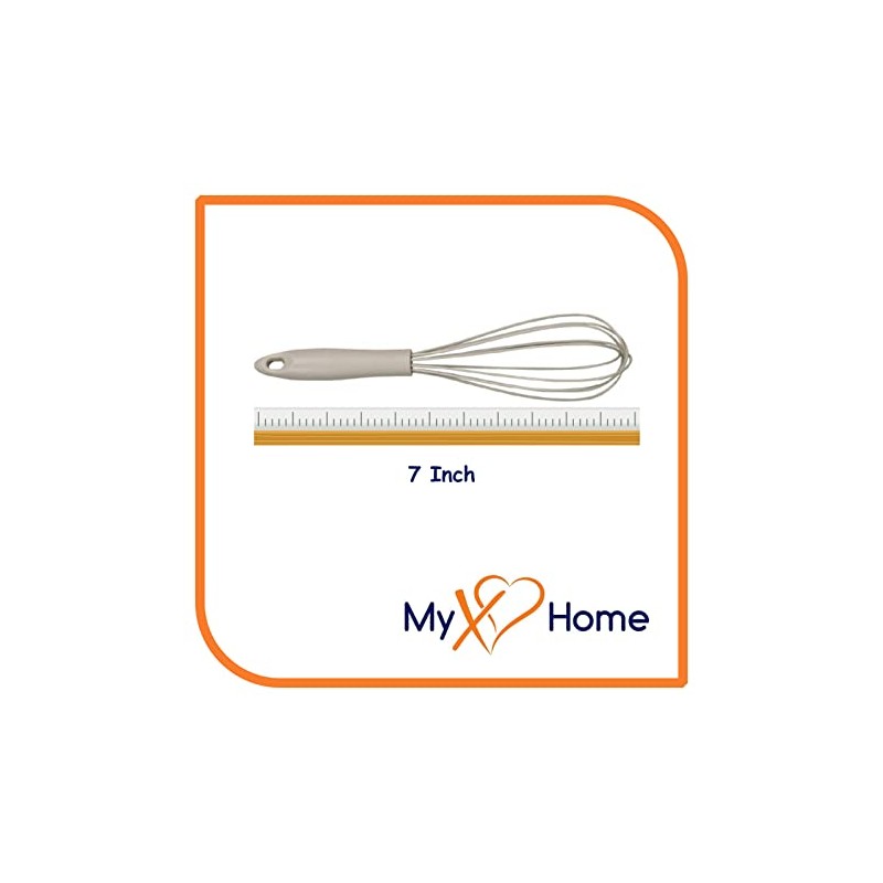 7" Gray Silicone Whisk by MyXOHome