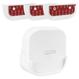 Adhesive Wall Mount for eero 7 Dual-Band mesh Wi-Fi 7 Router, Two-Way Easy Installation (3 Pack) Router not Included