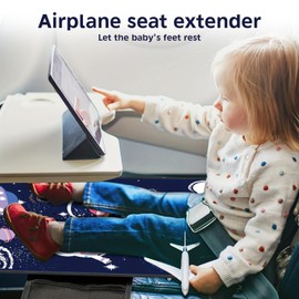 Aeroplane Seat Extension Children, Footrest Plane, Travel Accessories, Foot Hammock, Portable for Air Travel, Toddler Travel Cot, Provides Additional Safety for Children on Flights