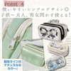 [ハルジオ] 筆箱 推し活 透明 ペンケース 大容量 かわいい クリア ポーチ 推し活グッズ