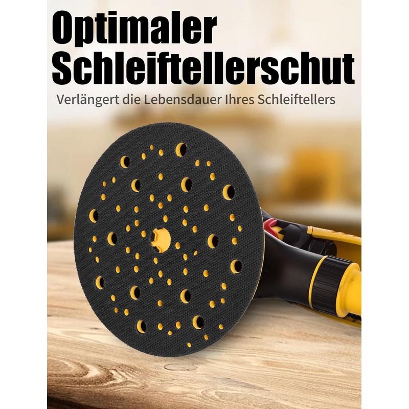 Protective Pad Diameter 150 mm 70-Hole, 1 Piece Sanding Disc