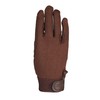 Shires Newbury Childs Kids Cotton Gloves - Brown: Medium