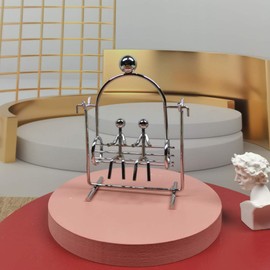 Magictech Steel Balance Toy Balancing Tumbler Toy Kinetic Art Balance Toy Decompressive Science Psychology Home Offic Decor Desk Toy PH02