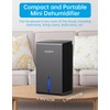 MORFY Dehumidifier, Small Dehumidifier for Bedroom Bathroom RV with Auto
