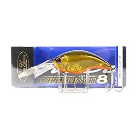 Evergreen Crankbait Wild Hunch 8 Footer, 2.4 inches (6 cm), 0.6 oz (16.5 g), Flash Gold #18