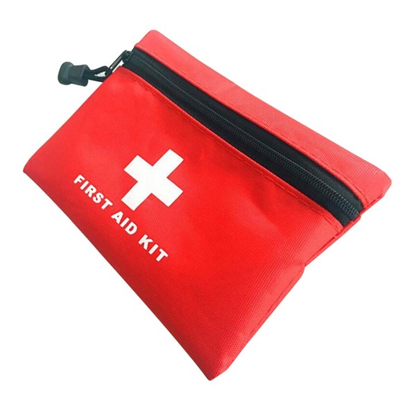 AOUTACC Mini First Aid Kit Empty, Travel Empty First Aid Kit Pouch Bag for Emergency at Home, Office, Car, Outdoors, Boat, Camping, Hiking(Bag Only)