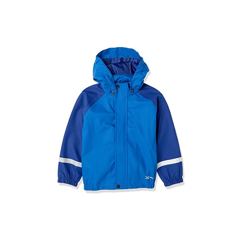 Arctix Kids' Aspen Rain Jacket, Nautical Blue, Medium