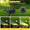 Sucolite 8-Pack Solar Spot Lights Outdoor Waterproof IP65, 3 Lighting
