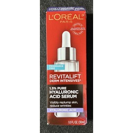 L'Oréal 💧 L'Oreal Paris Revitalift Derm Intensives 1.5% Hyaluronic Acid Serum 1.0 oz 💧