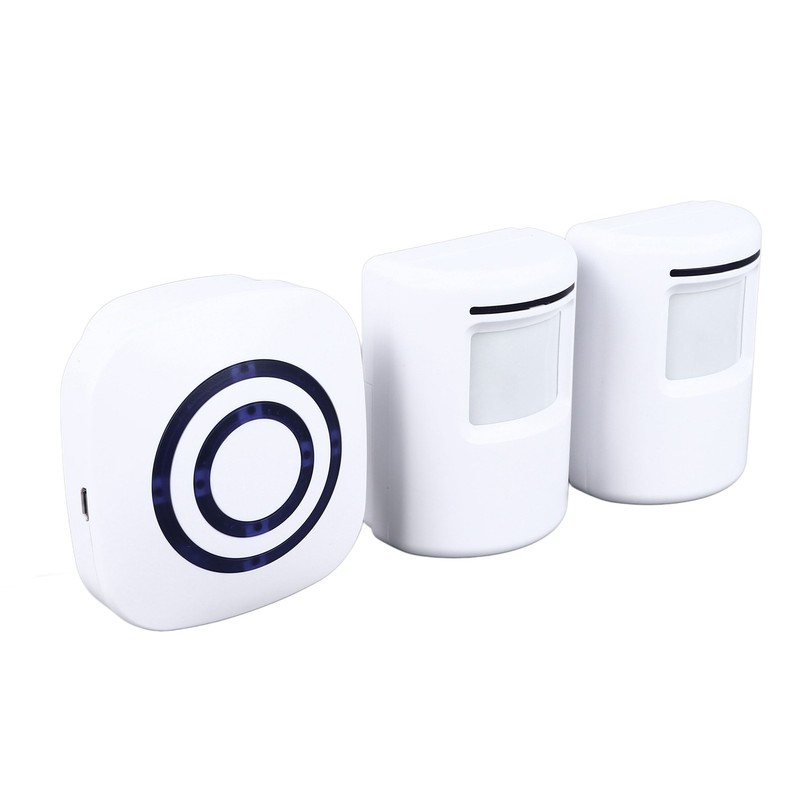 Infrared Sensor Doorbell Wireless Trigger Alarm Door Entry Welcome Doorbell