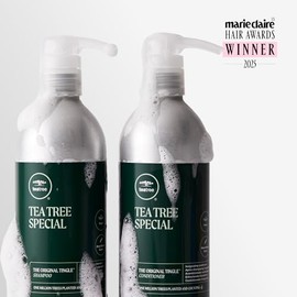 Tea Tree Special Shampoo, Deep Cleans, Refreshes Scalp, Especially Oily Hair, For All Hair Types