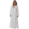 The 1 for U 100% Cotton Housecoat/Bathrobe - Rosalind (Large)