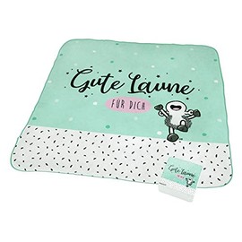 Sheepworld - 46465 Magic Towel, Good Mood for You, 30 cm x 30 cm, Cotton