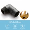 OFFO Shower Head Elbow Adapter, All Metal Handheld Shower Head