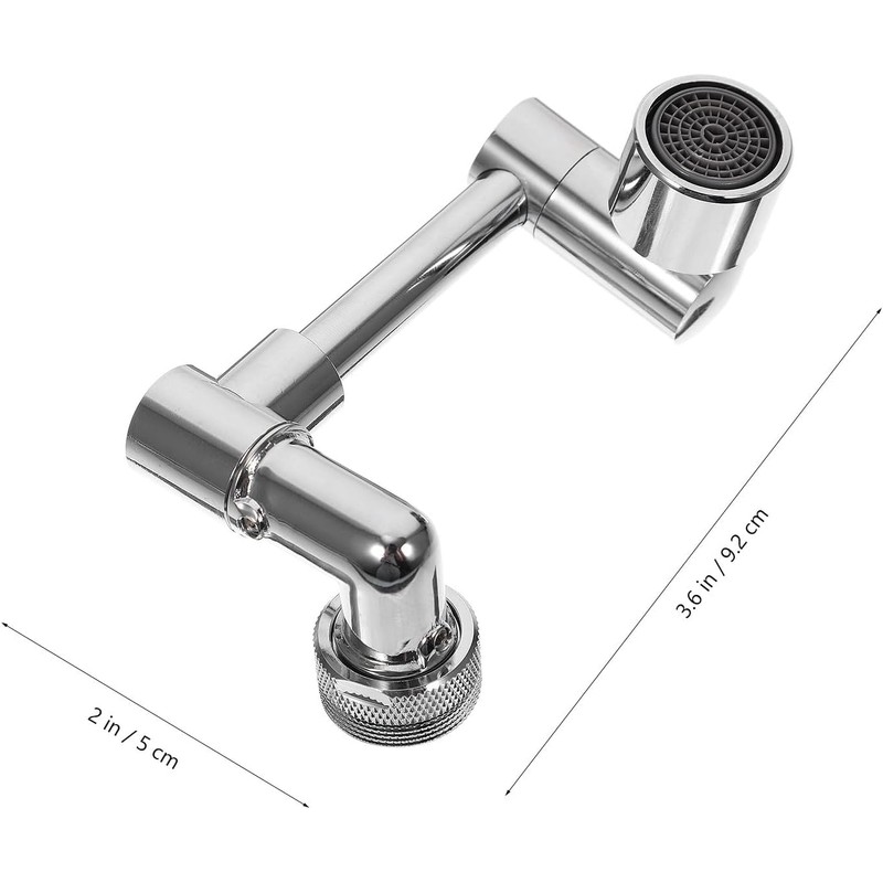 Extensor Giratorio para Aireador de Grifo de 1440 Grados, Brazo