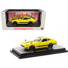 DCD 1970 Nissan Fairlady Z 432 RHD Right Hand Drive Diecast Toy Limited Edition #3 Yellow Black Stripes 4250 Pieces Worldwide