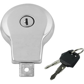 FLYPIG Fuel Gas Tank Cap Cover with Keys for Yamaha Maxim XJ XS 400 550 650 700 750 1100 Route 66