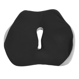 Seat Cushion for Long Sitting Memory Foam Slow Rebound Breathable Office Chair Cushion for Tailbone Low Back Car Driving Black