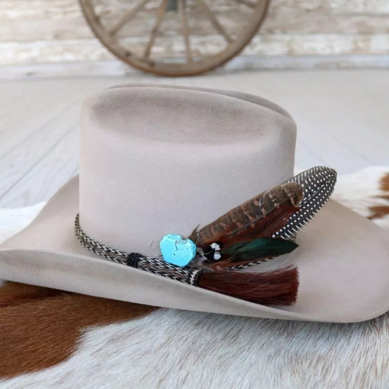 Willow Lane Hat Co. Turquoise Stone Hat Pin