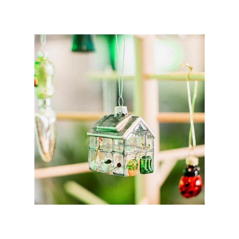 Sass & Belle Mini Greenhouse Shaped Bauble