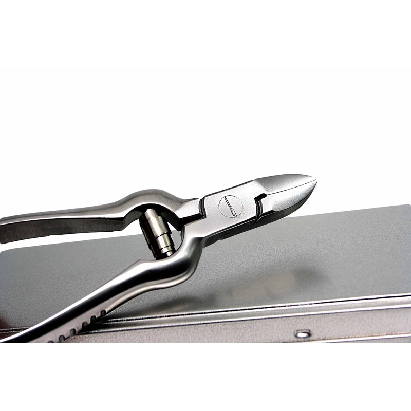 Toe Nail Cutter/Clipper Stainless Spring Action with Safety Lock Nail