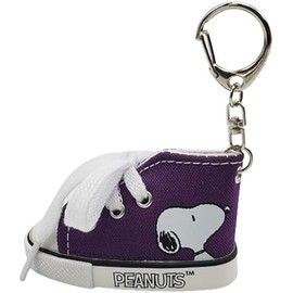 Nakajima Corporation Snoopy Sneaker Key Ring Purple 196163-24