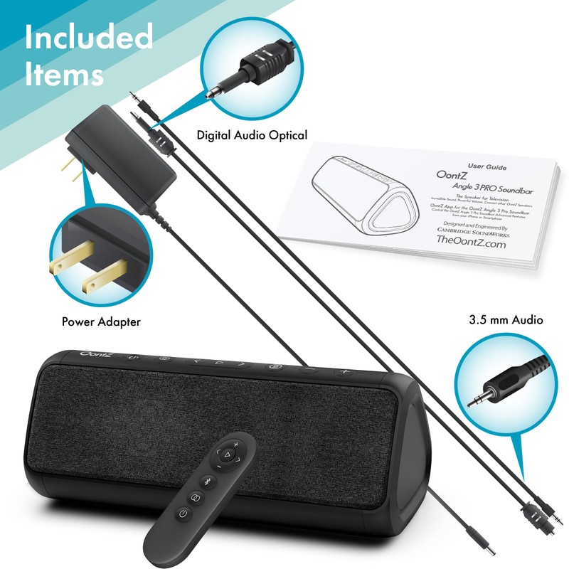 Soundbar Bluetooth Speaker - Sound Bar for TV with Optical