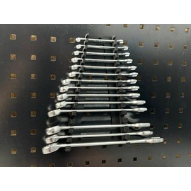 Maulschlüssel und Ringschlüssel Lochwand für Güde - Gedore - ADB - Kraftwerk Lochwand Vierkantlochung 38 mm / 10 mm Lochwand Zubehör (15 Auflagen)