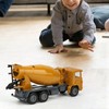 1:60 Mixer Truck Model Simulation Alloy Engineering Vehicle Concrete Truck