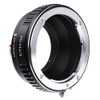 K&F Concept マウントアダプター Pentax K PKレンズ- Micro 4/3カメラ装着用 レンズマウントアダプター 無限遠実現