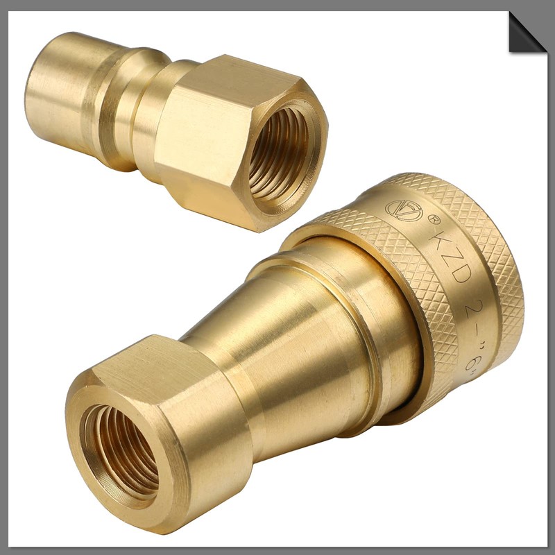 1/4" Quick Disconnect Coupler Valve Quick Disconnect Coupler Valve for