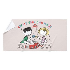 CafePress Play Doh: Fun Factory 35"x70", Oversized, Soft Beach Towel