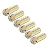 6pcs G4 LED Bulb 700LM 7W 72LED 360 Degree Lighting