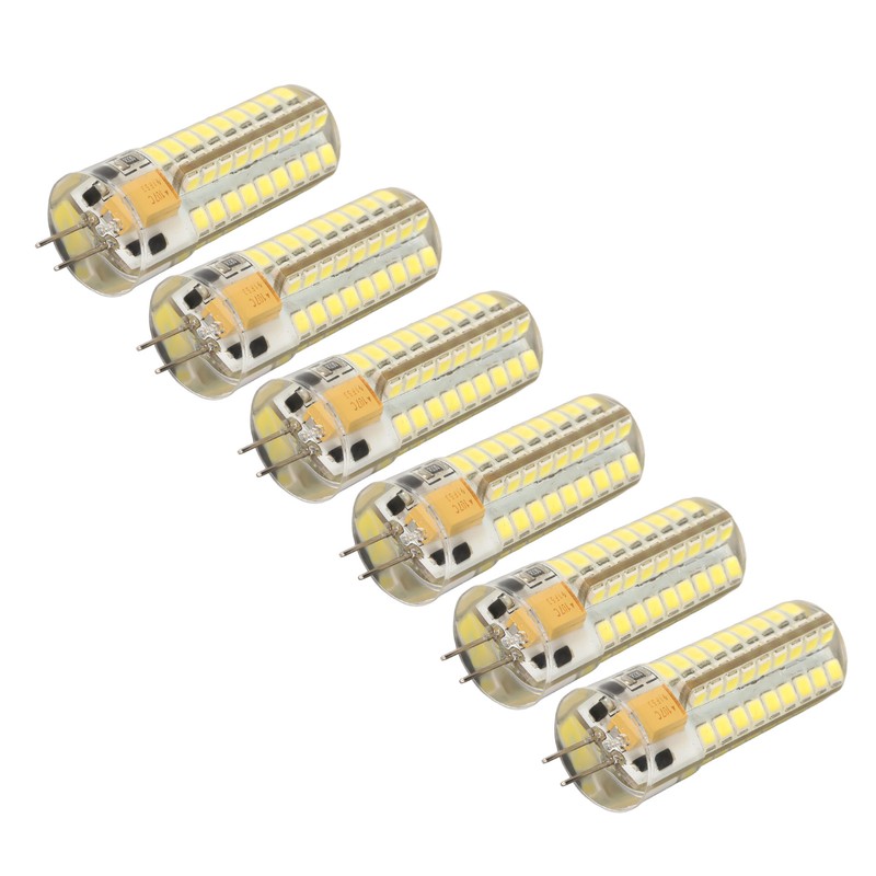 6pcs G4 LED Bulb 700LM 7W 72LED 360 Degree Lighting
