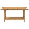 vidaXL - Bamboo Coffee Table 35.4" x 19.7" x 17.7"