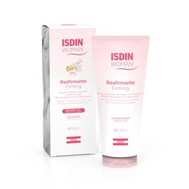 ISDIN Woman Reafirmante, Crema con aceite de rosa mosqueta para la flacidez tras el embarazo, reafirma, remodela y tonifica la piel, 200ml