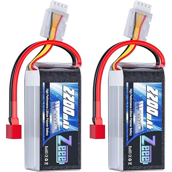 Zeee 3S Lipo Battery 2200mAh 11.1V 50C Shorty Pack Battery
