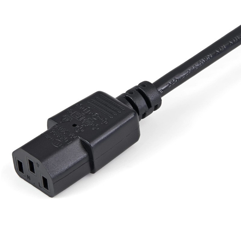 StarTech (1m) Standard Computer Power Cord Extension (C14 to C13)