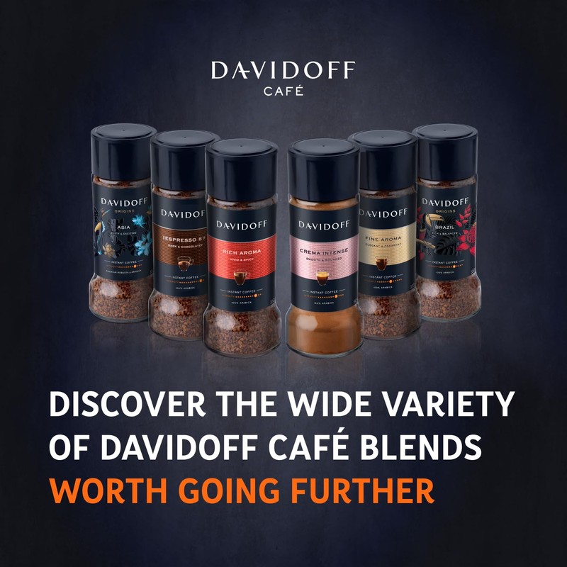 DAVIDOFF Fine Aroma Instant Coffee - Elegant and Fragrant -