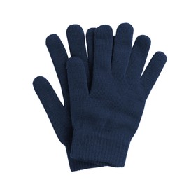 UTTPLL Men Women Magic Gloves Soft Stretchy Gloves Driving Gloves Stylish Knit Mitten - Fit Teens and Adults Navy Blue One Size