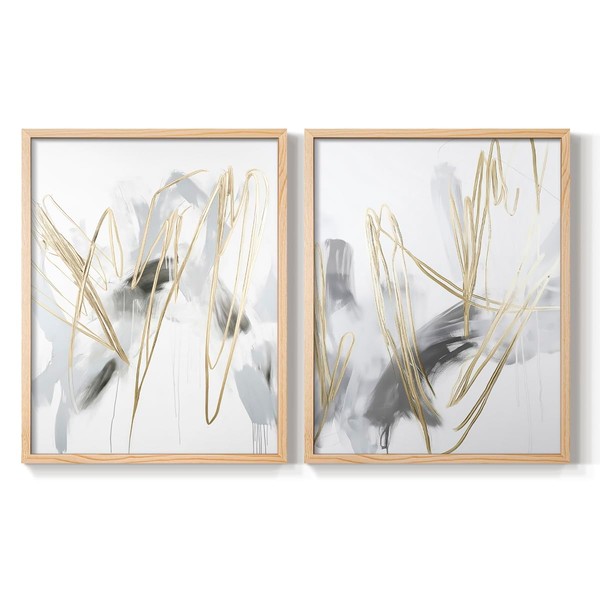 Renditions Gallery Set of 2 Peel & Stick Framed Prints,