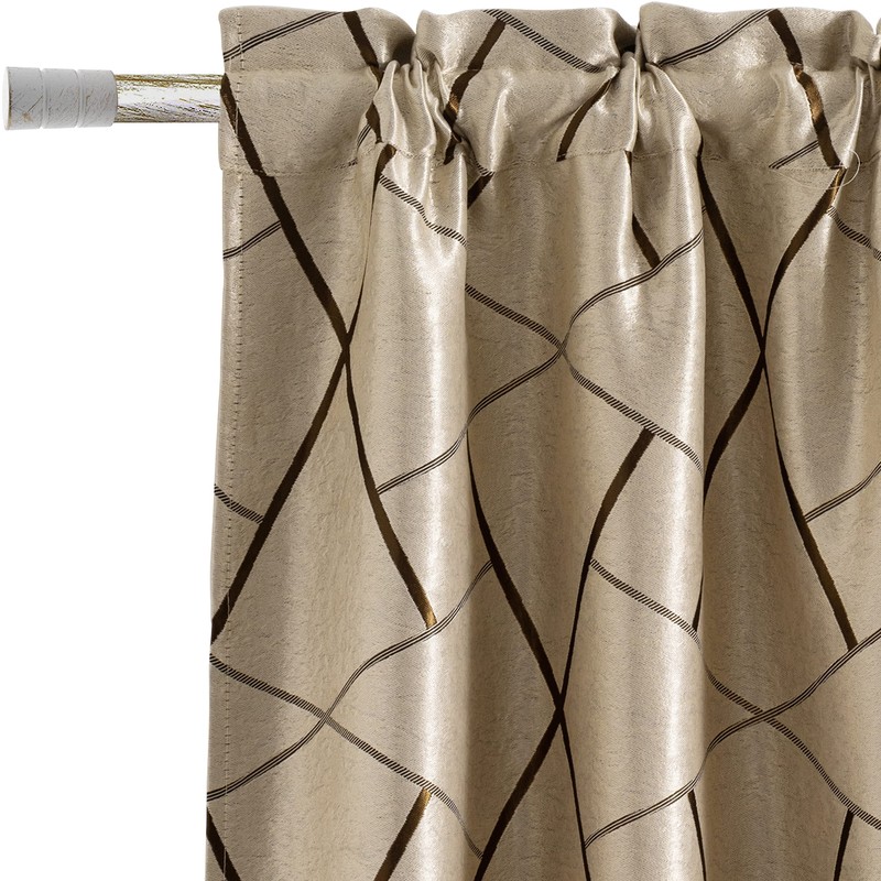 GIRASOLE HOME® 18-20mm Diameter Curtain Rod End End Piece Aluminium