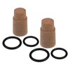 Demfec 2 PCS Hydraulic Case Drain Filter Compatible with Bobcat