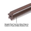 sourcing map 9/16" Hand Reamer H8 Accuracy Alloy Tool Steel