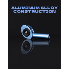 BLUEWING Fishing Rod Roller Tip Tops Aluminium Alloy Fishing Rod Tip Lightweight Rod Roller Tips Replacement Parts Pole for Big Game Rod Trolling Fishing, Blue ID. 15/64"(5.8mm)