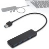4-in-1 USB 3.0 4-Port HUB Docking Station USB Splitter Lightweight