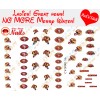 One Stop Nails Set of 56 San Francisco 49ers Clear